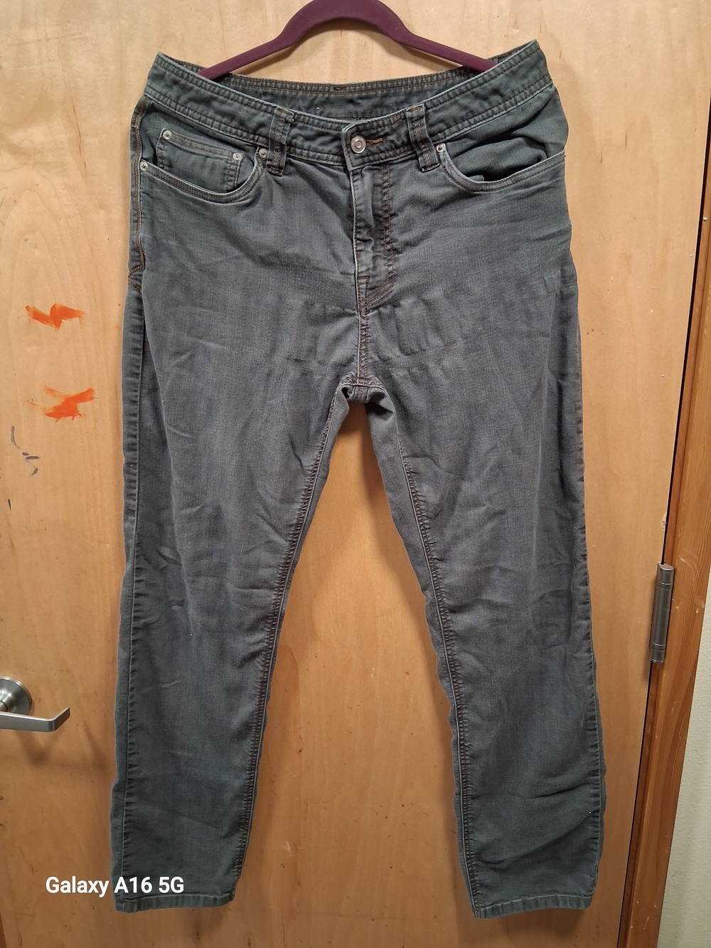 Prana Men's Slim Jeans in Washed Gray